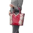 thumbnail image 2 of UKAP Ladies Tote Bags Large Capacity Shoulder Bag Top Handle Handbags Classical Gift Crossbody Purses Red, 2 of 6