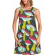 thumbnail image 1 of Balery Green Mushroom Vestidos de verano para mujer con estampado: vestido holgado sin mangas, vestido playero informal y cómodo para días calurosos., 1 of 7