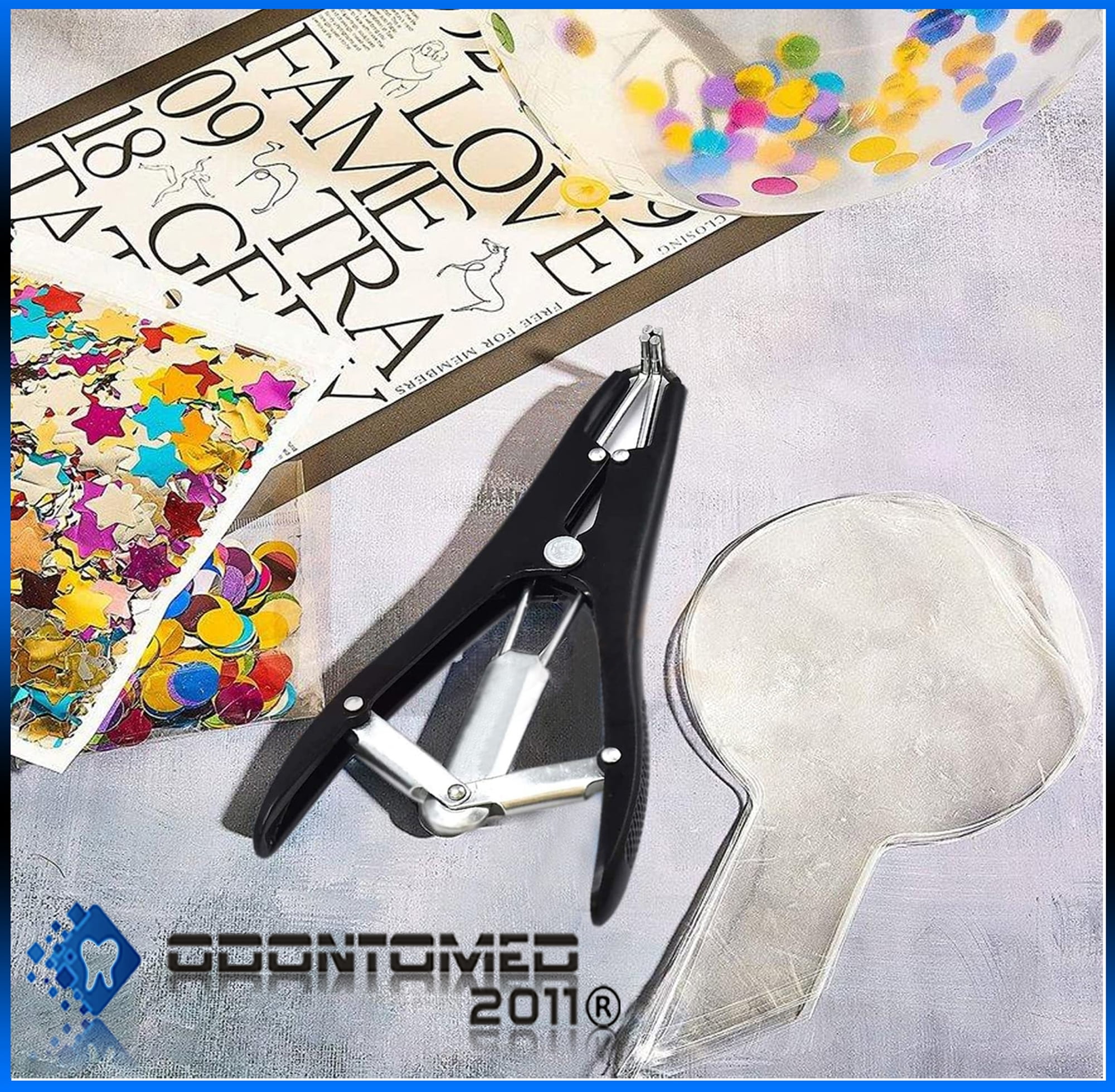 Odontomed2011 Balloon Expansion Open Expander Pliers DIY Tools Party  Supplies Filling Confetti DIY Sequin Pedals Stuffing 