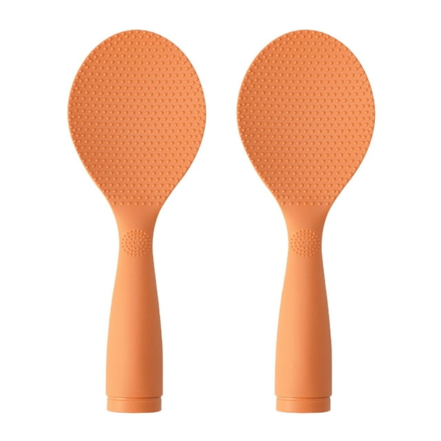 Spatule à Riz, Spatule à Riz Debout avec Cuillère à Riz Antiadhésive, Cuiseur à Riz Résistant à la Chaleur