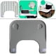 thumbnail image 5 of Bandeja para silla de ruedas Accesorios de escritorio desmontables Mesa de regazo Ayuda de movilidad portátil Fácil Gris jinwen bandeja para silla de ruedas, 5 of 8