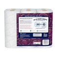 thumbnail image 4 of Georgia-Pacific Quilted Northern Plush Bath Tissue 3 Ply - 284 Sheets/Roll - White - Smooth, Soft, Comfortable, Flushable, Septic Safe - 18 Rolls Per Carton - 5112 / Pack, 4 of 4