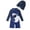 Blue_1, variant on Godom Toddler Boy Swimsuit Long Sleeves Kid Bathing Suits Sun Protection Swim Suit Beachwear Bathing Suit