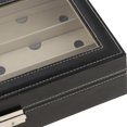 thumbnail image 4 of Elegante Reloj Elegante Gafas de terre Titular Organizador Caja De Almacenamiento Caja Con Almohada Yotijar Caja de almacenamiento para gafas de sol, 4 of 10