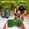 thumbnail image 4 of Cámara de Bolsillo WiFi 1080P Cámara Corporal Portátil Cámara de Acción Deportiva DV con Pantalla Grabación de Video Cámara de Bolsillo Clip Trasero, 4 of 5