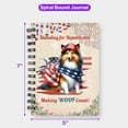 thumbnail image 5 of Republican Shetland Sheepdog Making Woof Count Election 2024 Spiral Bound Journal Sheltie Dog Lover Gifts 5x7in Spiral Notebook - 01002, 5 of 5