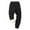 Black, variant on TBWNWG Men's Pants Lined Sweatpants Active Athletic Winter Warm Jogger Pants,Sizes L
