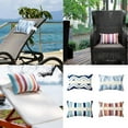 thumbnail image 2 of AOOOWER Outdoor Pillow for Chaise Lounges Chair Head Resting Cushions, Waterproofs with Adjustable Elastic Stripes for Garden Fu, 2 of 20