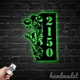 thumbnail image 5 of Handmadetneonsign Cow Goat Chicken House Number Metal Wall Art LED Light - Personalized Sign Home Decor 58617, 5 of 5