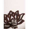 thumbnail image 6 of Lotus Shape Wall Planters for Indoor Plants Plant Propagation Station Wall Decor Art Vase Stand for Women Mom Plant Lovers Gift (TK103-MS8608), 6 of 7