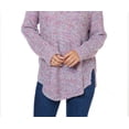thumbnail image 3 of John Paul Richard Women's Turtleneck Sweater Purple Size Large, 3 of 3