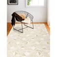 thumbnail image 6 of Bashian Verona Neville 5' x 7'6" Area Rug in Ivory and Gold, 6 of 6