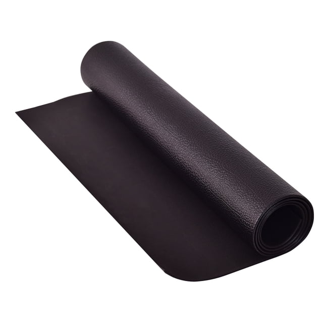 Gymax 47''x24'' Exercise Equipment Mat High Density PVC Treadmill Mat Floor Protector Pad
