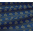 thumbnail image 5 of oneOone Viscose Jersey Fabric Leaves & Lotus Block Print Fabric By The Yard 60 Inch Wide, 5 of 5