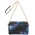 thumbnail image 2 of FORMRS Women Crossbody Purse with Chain Strap Vegan Leather Shoulder Handbag, Watercolor Galaxy, 2 of 7