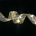 thumbnail image 3 of Christmas Tree with Decorations and Lights Christmas Decoration Led Ribbon Lights Christmas Tree Ornaments Diy Lace Bow String Lights Decoration Light Up Outdoor Christmas Decorations, 3 of 8