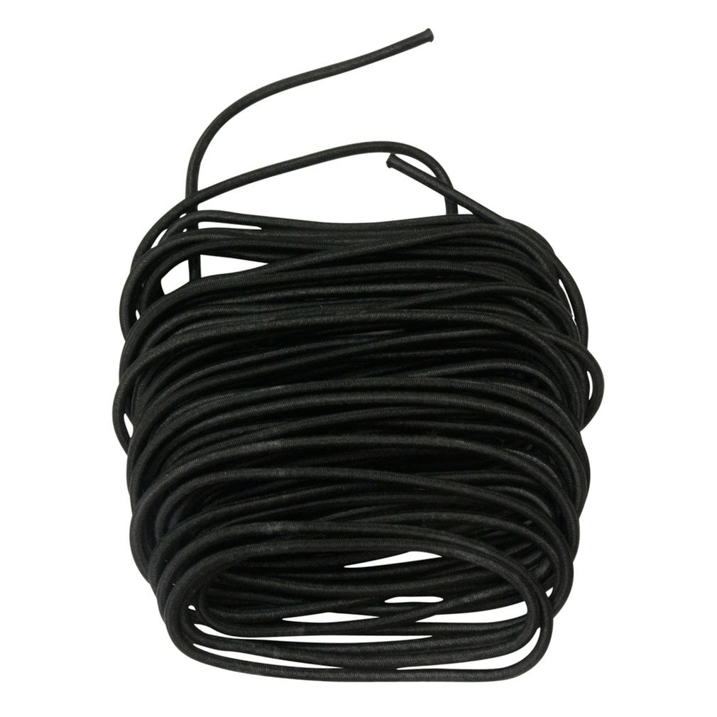 5 m Of 5mm Replacement shock cord/elastic For Tent Poles/Trailer Covers-Black 