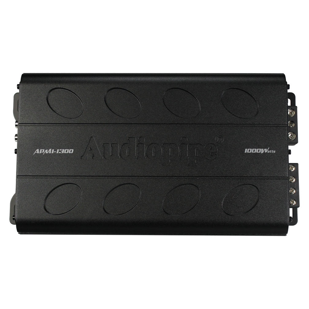 Audiopipe Apmi-1300 Car Amplifier - 1024 W Rms - 1 Channel - Class D - 70 Db Snr - Mosfet Power Supply - 1 X 376 W @ 4 Ohm - 1 X 648 W @ 2 Ohm (apmi1300) ...