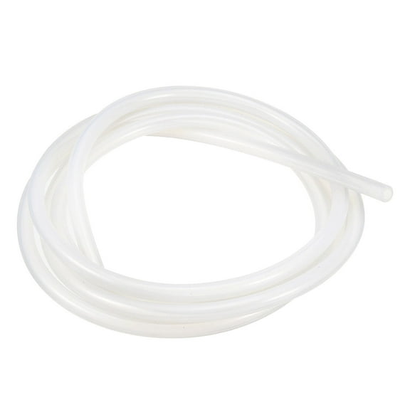 6 x 9mm Silicone Translucent Tube Water Air Pump Hose Pipe 2 Meter 6.5Ft Long