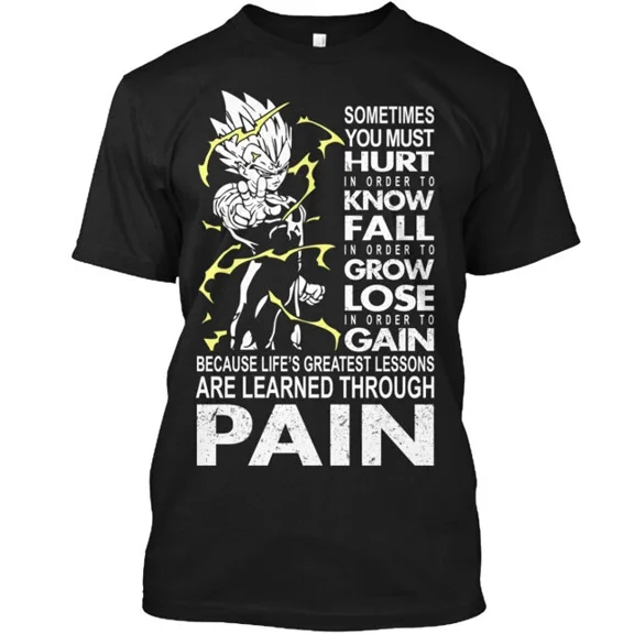 Vegeta T-Shirt Made in the USA Size S to 5XL