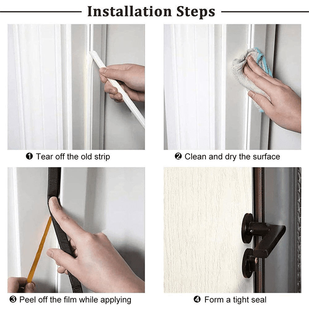 V-Shaped Weather Stripping Door Seal, Durable PVC Flange Ensures Secure Fit For Wood Security Sliding Doors, Easy Installation Weatherproofing Seal With High Resilience (19.7Feet)