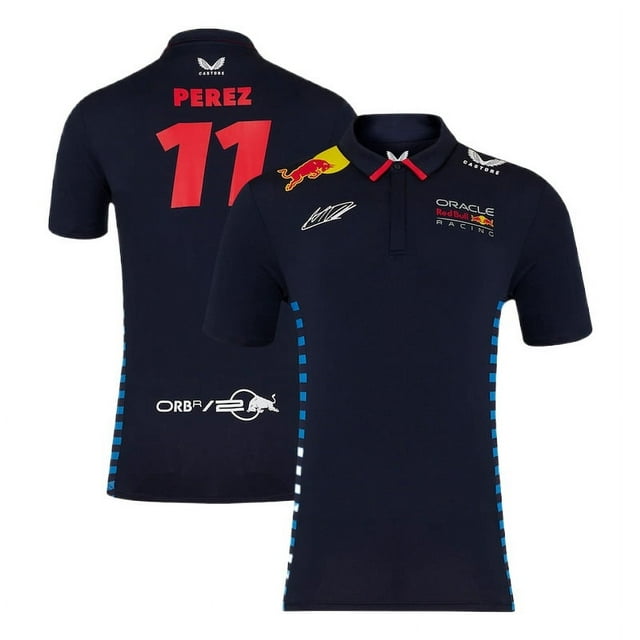 F1 Racing Uniform Team, Polo Shirt Short Sleeve, Soft And Breathable-QIUPING