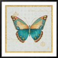 thumbnail image 2 of Art.com Bohemian Wings Butterfly VIA Art Print by Daphne Brissonnet, Black Frame Wall Art, 29" x 29", 2 of 5
