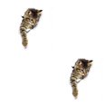 thumbnail image 2 of Ounissouiy Gran oferta, 1 unidad, pegatina de pared con interruptor 3D vivo de gato, baño, inodoro, cocina, calcomanías decorativas, decoración lindo gato 3 2piezas, 2 of 6