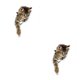 thumbnail image 3 of Ounissouiy Gran oferta, 1 unidad, pegatina de pared con interruptor 3D vivo de gato, baño, inodoro, cocina, calcomanías decorativas, decoración lindo gato 3 2Conjunto, 3 of 6