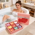 thumbnail image 5 of ZhangC 9 Pack Heart Shaped Foot Bath Bombs Gift Set, Handmade Bath Bomb, Foot Baths Bombs with Natural Oils, Gift for Birthday, Mothers Day, Valentines, Christmas, 5 of 5
