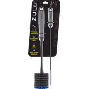 Zulu Gray Plastic Water Bottle Cleaning Set