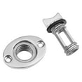 thumbnail image 5 of 2X Tapón de Drenaje Ovalado para Garboard, Tapón de Drenaje de Acero Inoxidable Marino 316, Se Adapta Una Un Agujero de 1 Pulgada, Tapón de Drenaje con Tornillos, 5 of 5