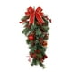 thumbnail image 5 of Corona de Navidad colgante al revés BLESIY decoración del hogar Rojo, 5 of 8