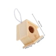 thumbnail image 2 of TEHAUX 4Pcs Owl Houses for Outdoors Wood Khaki Observation Garden, 2 of 6