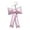 keychain-Pink, variant on Stylish Bowknot Keyring Accessory Cute Pearl Bows Pendant Backpack Decorations Bag Charm for Handbag Wallet