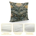 thumbnail image 4 of JRXY Pimpernel Throw Pillow Covers Aesthetic Pillow Decorative Pillowcase Home Decor Living Room Cushion Case for Bed Sofa Couch White, 4 of 5