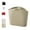 Beige, variant on JZROCKER Car Garbage Holder Storage Bag Organizers for Trash & Accessories, Silicone Hanging Foldable Waste Bin, Space Efficient