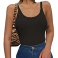 thumbnail image 2 of Artfish Women's Sleeveless Tank Top Form Fitting Scoop Neck Ribbed Knit Basic Cami Shirts, 2 of 7