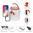 thumbnail image 6 of LED Camping Lantern Rechargeable,5 Light Modes 4800mAh Power Bank,Solar Lamp Lantern for Equipment Charging,Life Saving,Camping,Hiking,Fishing,Shelters, 6 of 7