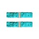thumbnail image 1 of Cinturones Anchos Brillantes para Damas INSPIRE CHIC con Hebillas de Interbloqueo y Decoración de Lentejuelas, Cinturones Elásticos para Mujeres, 2 Piezas, Azul, 1 of 5