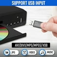 thumbnail image 4 of Philips 1080P HD DVD Player with Remote for TV | USB Input & RCA Cable for Home Stereo System, 4 of 8