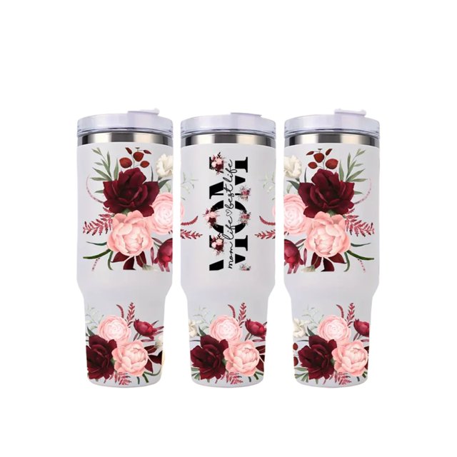 Matsuzay 5 unids/set mamá tema UV DTF pegatinas de copa destacan con diseños únicos pegatina de copa de cristal Artesanía uno