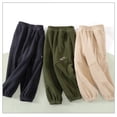 thumbnail image 5 of YunPes Boys Sweatpant Children Jogging Bottoms with Pocket Sports Track Pant Winter Elastic Waist Active Pant 3 Month Old Clothes, 5 of 7