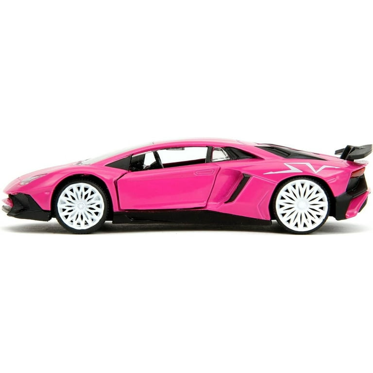 Pink Slips 1:32 Lamborghini Aventador Die-Cast Car, Toys for