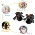 thumbnail image 3 of Infant Baby Girls Mary Jane Shoes Soft Sole Ballet Slippers Bow Princess Newborn Dress Wedding Flat Shoes, 3 of 6