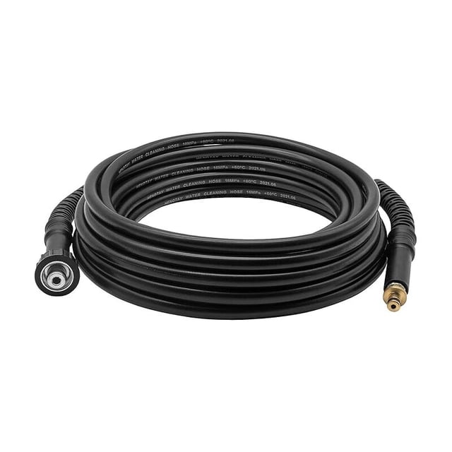 Manguera de alta presión de repuesto de 10 m, conexión de 10 mm x M22, conexión de manguera para la hidrolimpiadora Kärcher K2 (modelo antiguo).