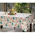 thumbnail image 6 of Newbridge What’s Cookin 52 x 52 inch Square Vinyl Flannel Backed Dining Party Tablecloth, 6 of 8