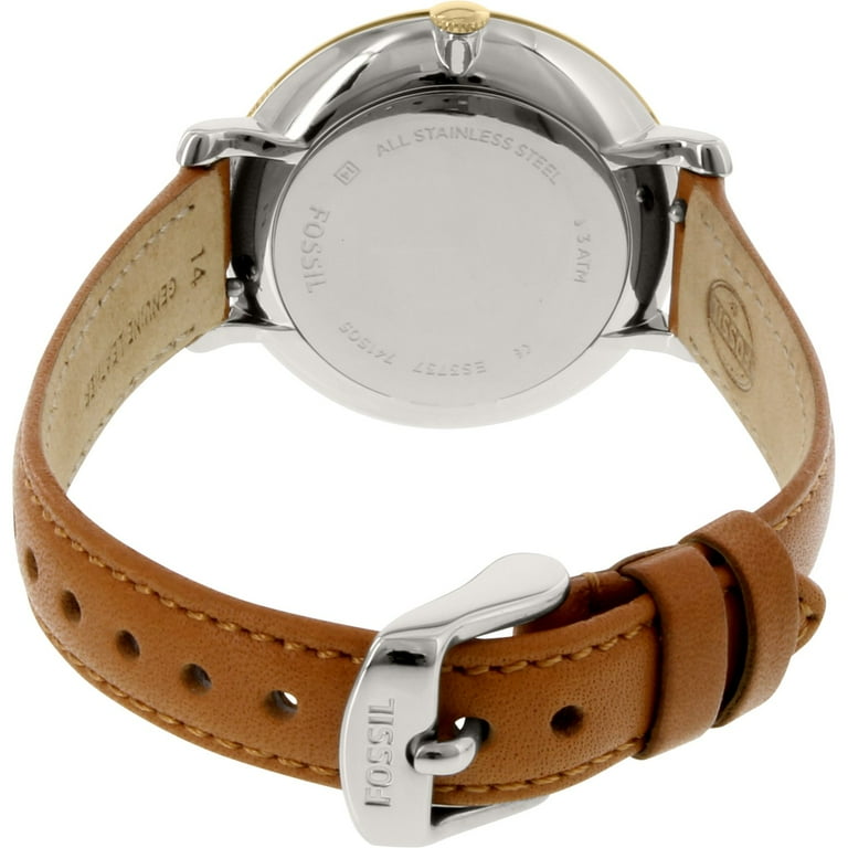 Jacqueline Leather Ladies Watch ES3737