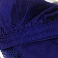 thumbnail image 4 of Abcnature Plus Size Shorts, Womens Athletic Shorts, Fashion Women Lace Plus Size Rope Tie Shorts, Yoga Sport Leggings Trousers, Comfy Beach Shorts, Yoga Pants, Cycling Sport Shorts Blue XXL, 4 of 4