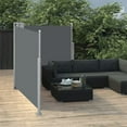 thumbnail image 4 of vidaXL Retractable Side Awning Folding Privacy Screen Outdoor Divider Wall, 4 of 159